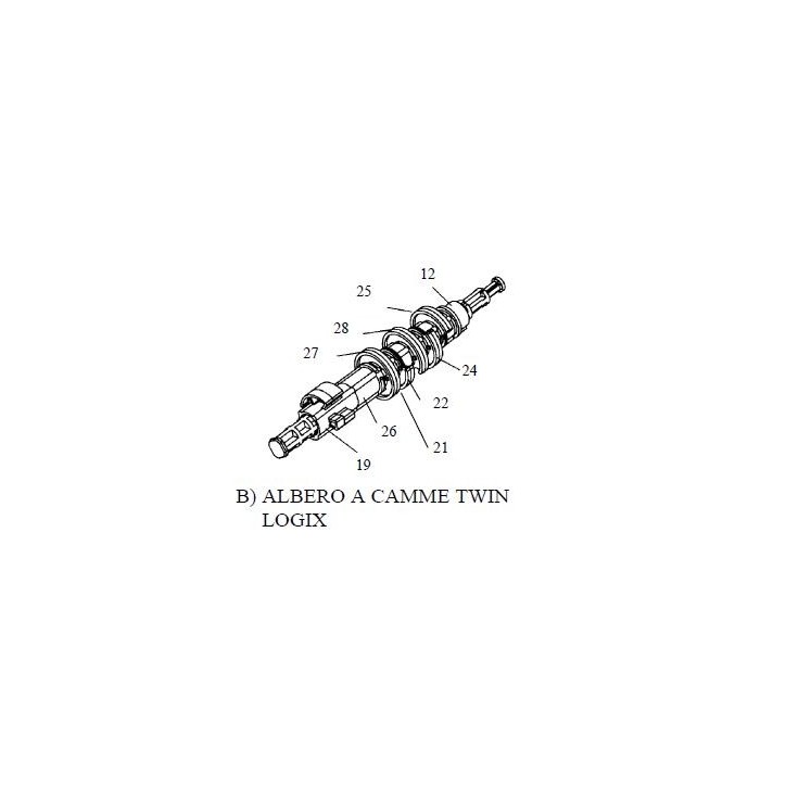 Ricambi valvola Magnum serie 700 (B-Albero a camme Twin Logix)